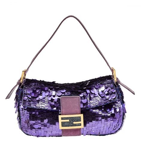 fendi purple bag